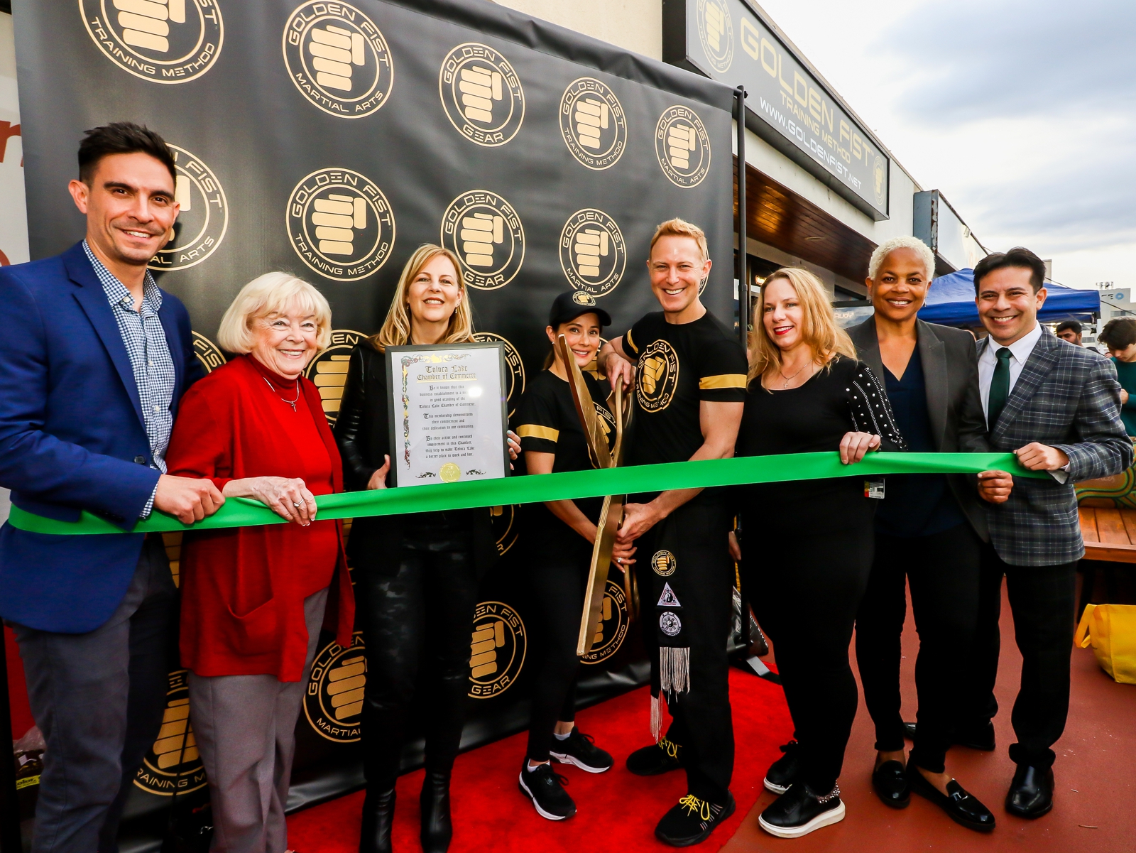 Golden Fist Chamber Ribbon Cutting (2 of 11)